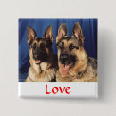 Search for police dog buttons German shepherd