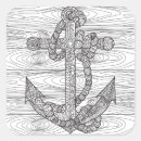 Search for anchor and rope stickers Sea
