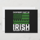 Recherche de soyez irlandais invitations Shamrock