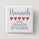 Search for bride heart buttons Bridal party