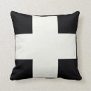 Recherche de croix blanche coussins Noir