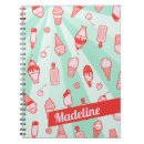 Search for ice cream notebooks Stripes