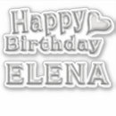 Search for elena stickers Birthday