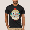 Search for creepy clown tshirts Horror