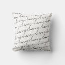 Search for black and white letter pillows Chic