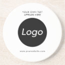 Search for company logo coasters Branding