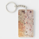 Search for vintage map keychains Ancient