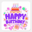 Search for birthday greetings stickers Celebration