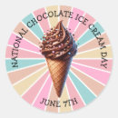 Search for ice cream day stickers Retro