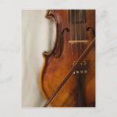 Recherche de musique violon cartes postales Classique