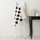 Search for black and white polka dot blankets Circle