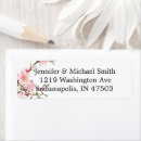 Search for cherry blossom return address labels Pretty