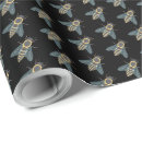 Search for honeybee wrapping paper Black