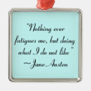 Search for jane austen ornaments Quote