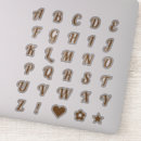 Recherche de bronze monogram autocollants Monogramme