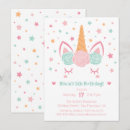 Recherche de girl pink birthday invitations Licorne