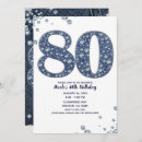 Search for 80th anniversary invitations Modern