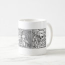 Search for macabre mugs Black and white