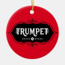 Search for trumpet player ornaments Musical instrument