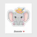 Search for smiling elephant stickers Cute