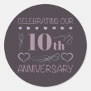 Search for 10th anniversary stickers Marriage