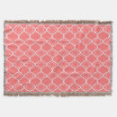 Search for coral pink blankets Geometric