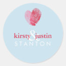 Recherche de empreintes digitales autocollants Moderne