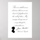Search for pride prejudice quote posters Austen