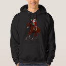 Search for christmas horse hoodies Santa