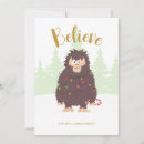 Search for bigfoot christmas cards Yeti