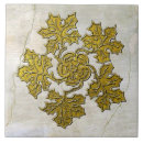 Search for gold leaf tiles Pattern