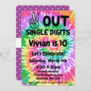 Search for 10th birthday invitations Peace