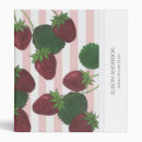 Search for delicious avery binders Strawberry