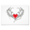 Recherche de amour angélique posters Rouge