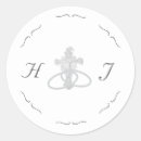 Search for catholic wedding stickers Elegant