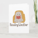 Search for reading books cards Illustration