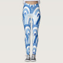 Search for blue ocean wave pattern leggings Abstract