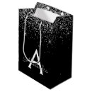 Search for black and silver gift bags Glitter