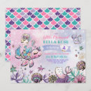 Search for mermaid 3rd birthday invitations Ocean