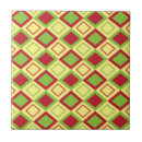 Search for green diamond tiles Mid century modern