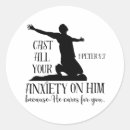 Search for 1 peter 5 7 stickers Christian