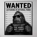 Search for bigfoot posters National parks