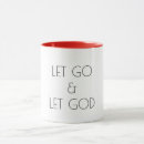 Search for let god mugs Typography