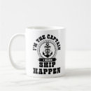 Search for ships captain mugs Anchor