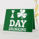 Search for st pats day cards Clover