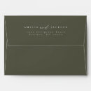 Search for dark green envelopes Modern
