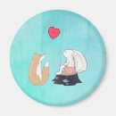 Recherche de lapin blanc magnets Lièvre