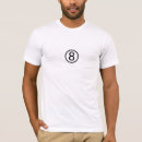 Search for number 8 tshirts Eight