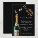 Recherche de new year eve party invitations Champagne