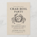 Search for crabs invitations Crab boil